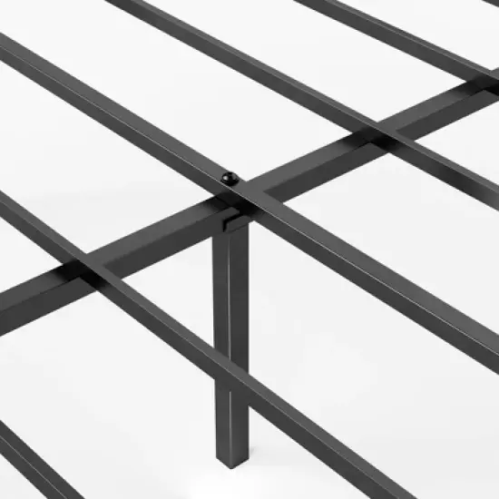 Seguro Canopy Metal Platform Bed Frame Black - Zinus image {5}