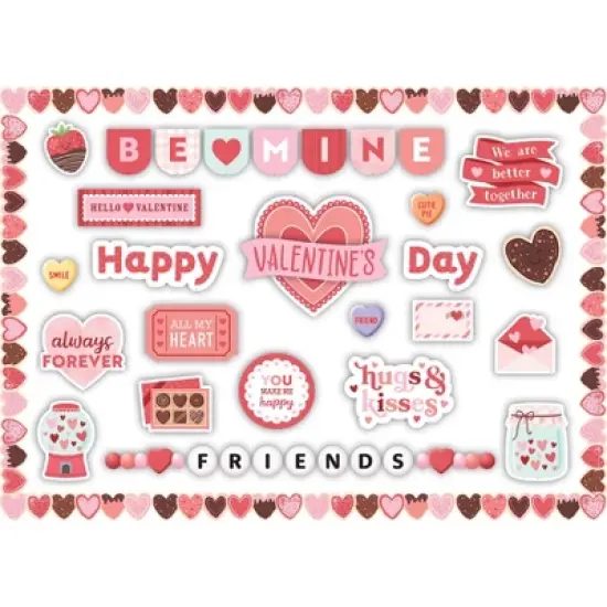 Teacher Created Resources&reg; Valentine's Day Create & Decorate Quick Kit, 93 Pieces image {2}