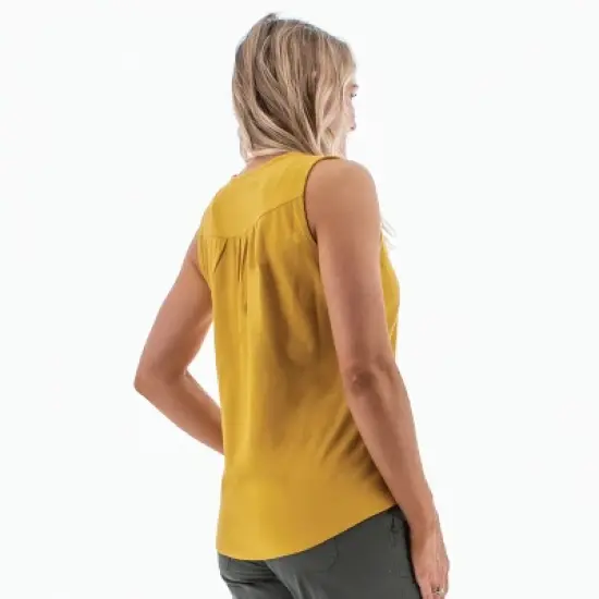 Aventura Clothing Women's Cherie Split Neck Tank Top image {3}