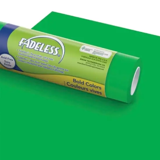 Fadeless Paper Roll, Apple Green, 48 Inches x 50 Feet image {5}