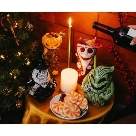 Beeline Creative Geeki Tikis Disney The Nightmare Before Christmas Pumpkin King Ceramic Mug image {7}