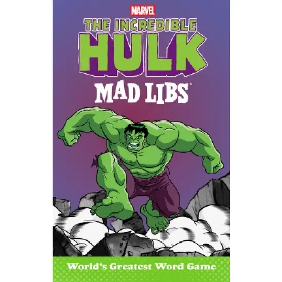 The Incredible Hulk Mad Libs - by  Brandon T Snider (Paperback) image {1}