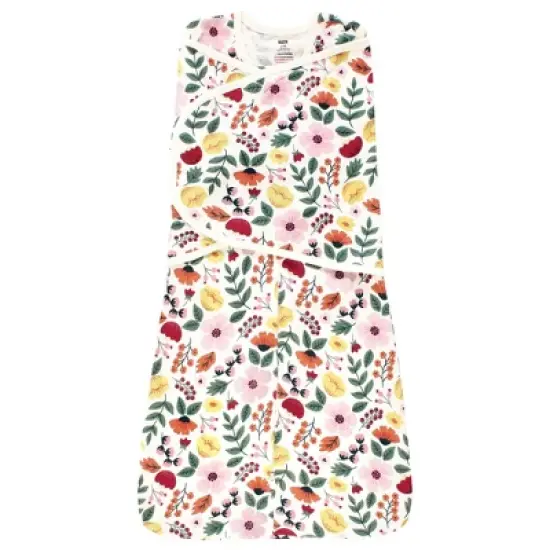 Hudson Baby Infant Girl Convertible Swaddle Sleep Sack, Fall Botanical image {4}