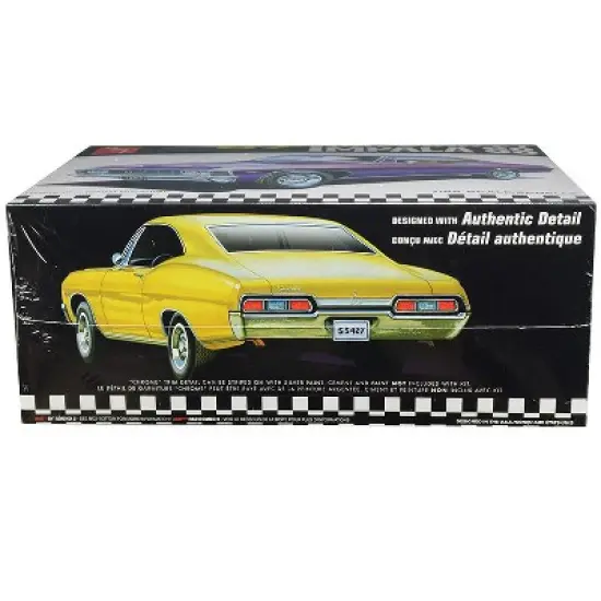 Skill 2 Model Kit 1967 Chevrolet Impala SS 1/25 Scale Model by AMT image {2}
