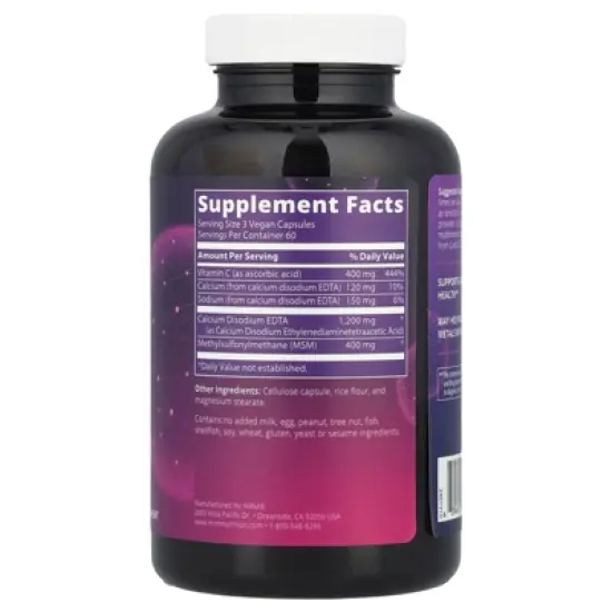 MRM Nutrition Cardio Chelate&trade; with EDTA, 180 Vegan Capsules image {1}