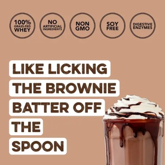 Clean Simple Eats Protein Powder Sticks - Chocolate Brownie Batter - 12oz/10ct image {2}