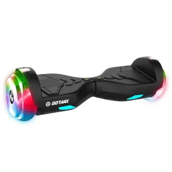 GOTRAX Kids' Pulse Lumios Hoverboard - Black image {1}