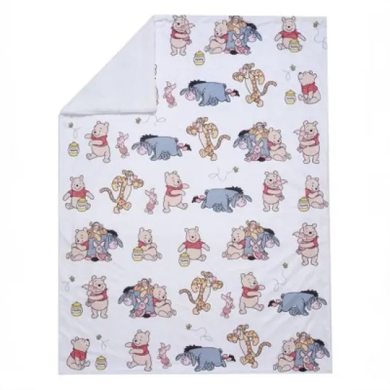 Bedtime Originals Disney Baby Winnie The Pooh and Friends Fleece Baby Blanket image {1}