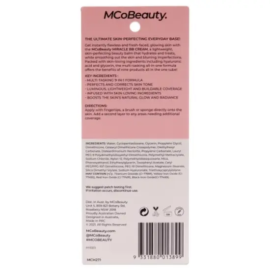 MCoBeauty  Miracle BB Cream 1 oz Foundation image {1}