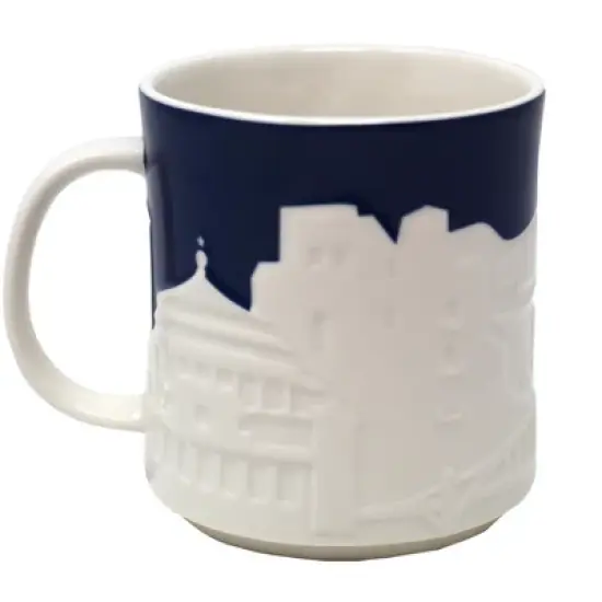 Starbucks Collector Relief Series Chongqing Ceramic Mug, 16 Oz image {2}
