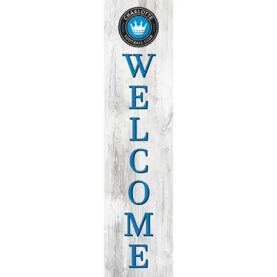 MLS Charlotte FC 48" Welcome Leaner image {3}