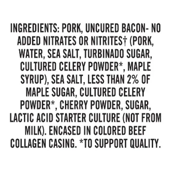 Snack Sticks by Vermont Smoke & Cure &ndash; Hickory Smoked &ndash; Uncured Bacon Pork &ndash; GlutenFree &ndash; Healthy Meat Protein  .5 ounce &ndash; 3oz Pouch &ndash; Pack of 8. image {3}