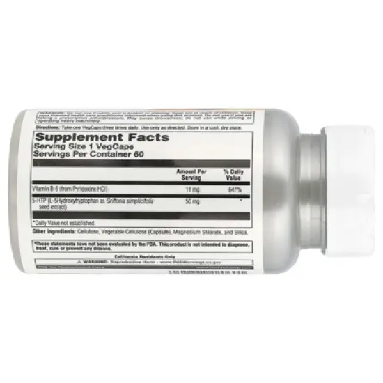 Natural Balance 5-HTP, 50 mg, 60 VegCaps image {1}