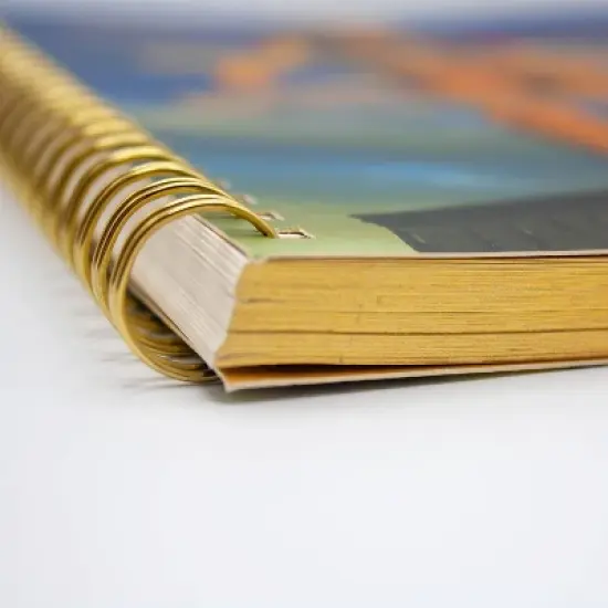 College Ruled 1 Subject Spiral Notebook 7.5"x10" Ni De Aqui - West Emory: Perforated, Hard Cover, School Supplies, 74 Pages image {3}