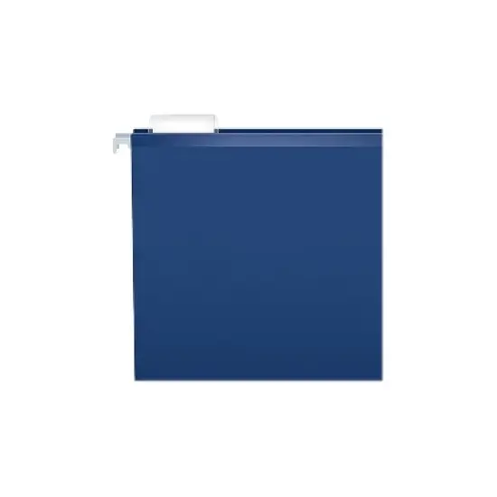 Pendaflex Reinforced Hanging Folders 1/5 Tab Letter Navy 25/Box 415215NAV image {3}