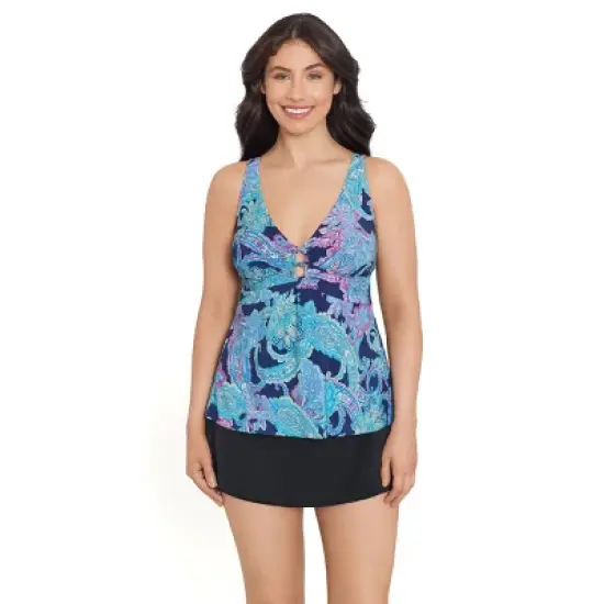 Women's Trimshaper Molly Tankini Swimsuit image {4}