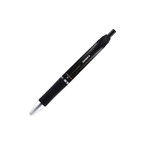 Zebra Pen Rapid Dry Ink Wide-Barrel 12/DZ Black 45610 image {1}