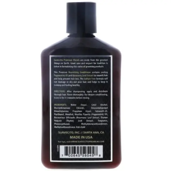 Suavecito Nourishing Conditioner, 8 oz image {3}