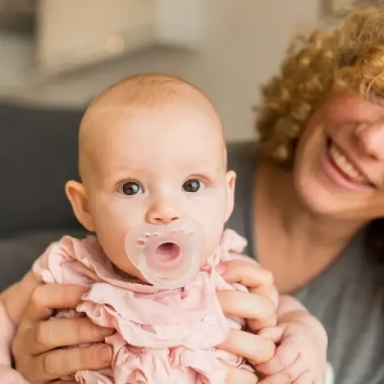 Evenflo Feeding Balance + Stage 1 Cylindrical Silicone Pacifier - 0 Months+ 6ct image {4}