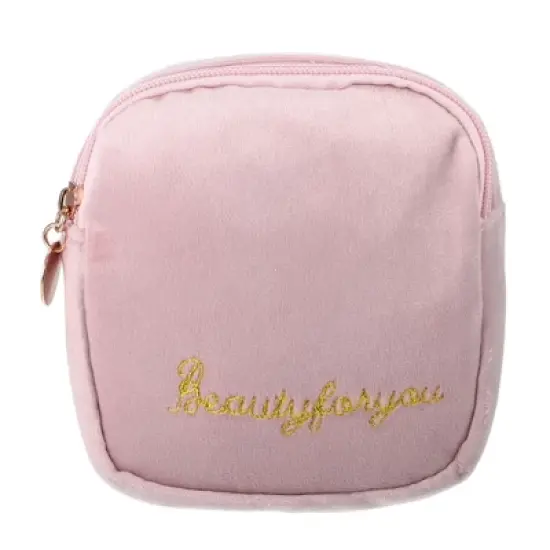 Unique Bargains Durable Square Small Makeup Bag 1 Pc image {8}