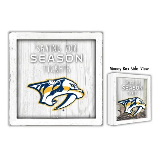 NHL Nashville Predators Saving for Tickets Money Box image {3}
