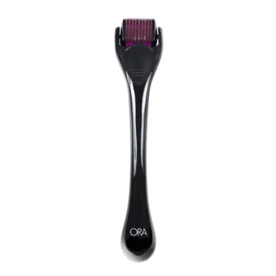 ORA Beauty Purple/Black Microneedle Face Roller System - 1ct image {1}