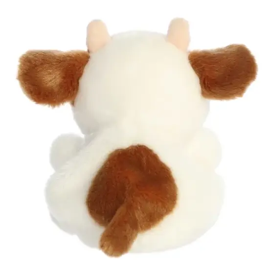 Aurora Mini Caroline Brown Cow Palm Pals Adorable Stuffed Animal 4.5" image {3}