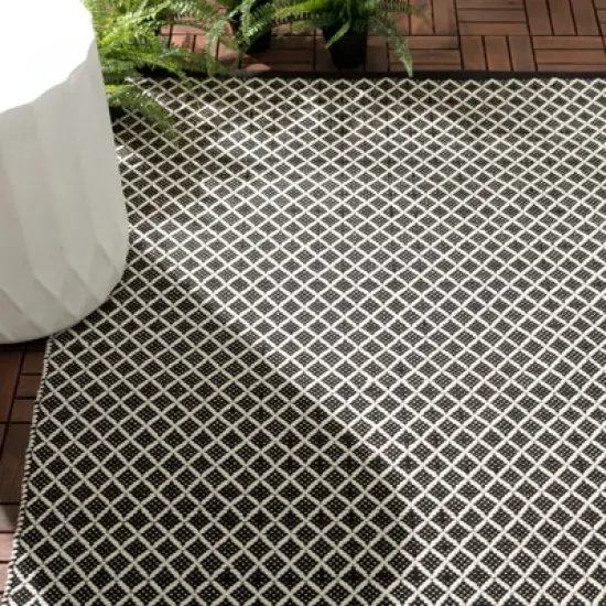 Home Conservatory Trellis Handwoven Indoor/Outdoor Area Rug image {5}