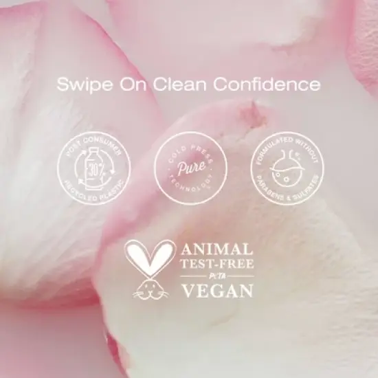 Raw Sugar Simply Deo Solid Deodorant - Beach Rose + Aloe - 2.7oz image {3}