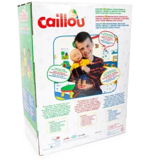 Imports Dragon Caillou Best Friend Caillou 15 Inch Electronic Doll image {2}