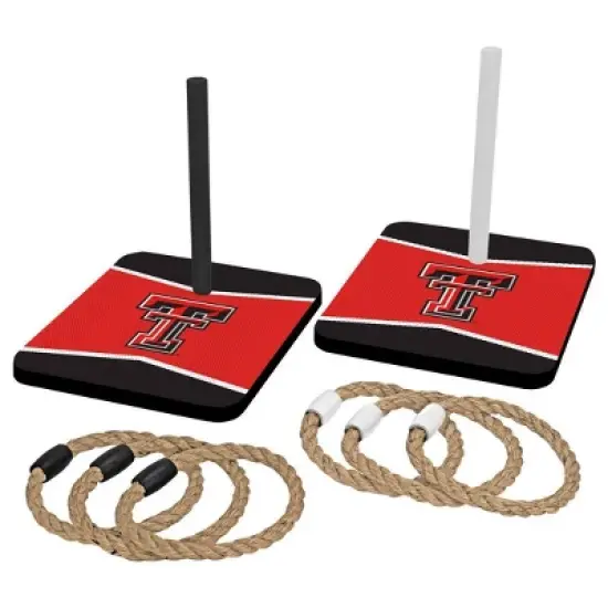 NCAA Texas Tech Red Raiders Quoits Ring Toss Game Set image {1}