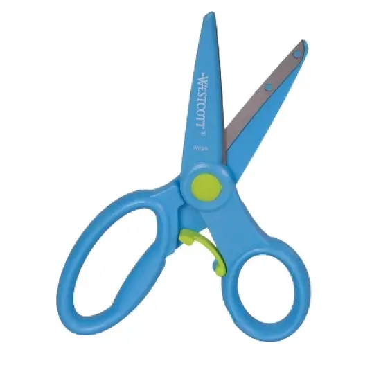Westcott&reg; Preschool Training Scissors, 5in, Pack of 6 image {2}