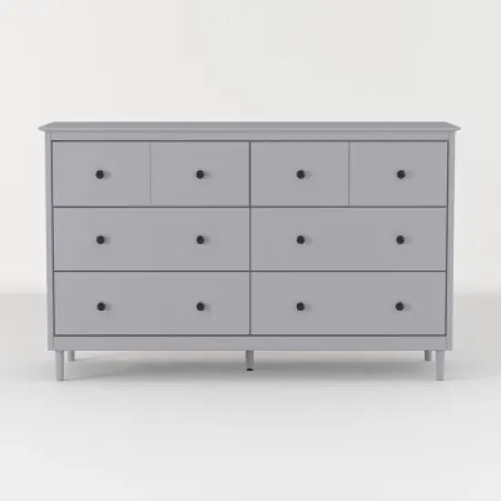 Stiva Classic Mid-Century Modern Horizontal 6 Drawer Dresser - Saracina Home image {20}