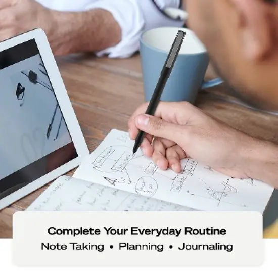 uni-ball uniball Roller Rollerball Pens Micro Point 0.5mm Black Ink 36/Pack (1921065) image {4}