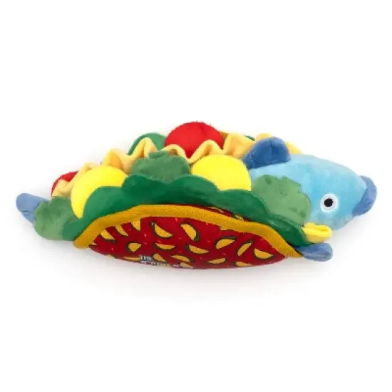 The Worthy Dog Fish Taco Tough Dog Toy image {1}