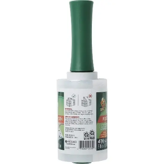 Duck Stretch Wrap, Clear, 5" x 1,000' Roll, 2 Rolls image {1}