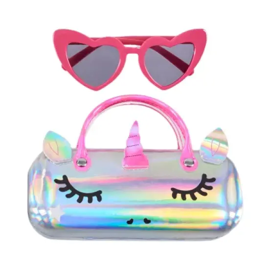Limited Too Girls Sunset Sunglasses & Case Set for Kids image {7}