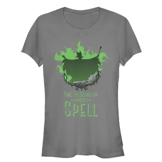 Junior's Sleeping Beauty Halloween Scare Up Spells T-Shirt image {2}