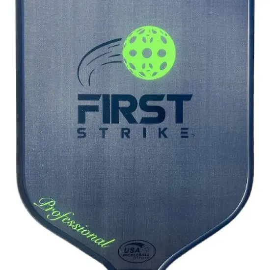 First Strike Pickleball: Professional Pickleball Paddle - Elongated, 16.4 x 7.5", Polymer Core, Carbon Fiber Surface, Advanced Edge Guard, 4 1/4" Grip image {4}