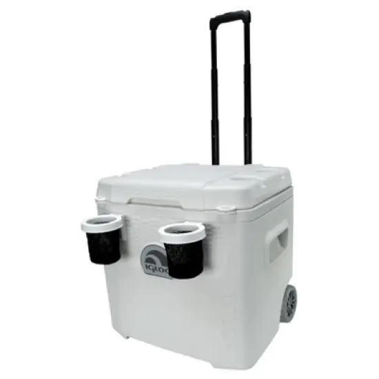 Igloo Marine Ultra Quantum Roller Cooler - White (52 Quart) image {3}