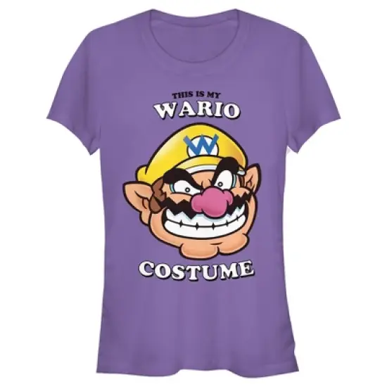 Junior's Nintendo This is my Wario Costume T-Shirt image {3}