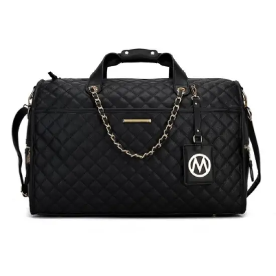 MKF Collection Lexie Vegan Leather Women&rsquo;s Duffle by Mia K image {1}