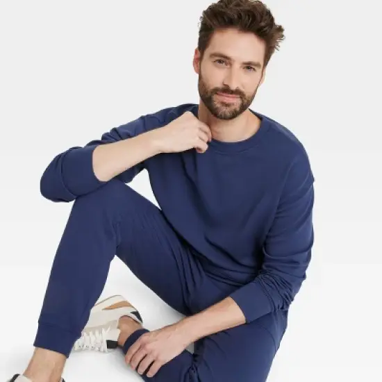 Men's Heavy Waffle Crewneck Sweatshirt - All in Motion&trade; image {2}