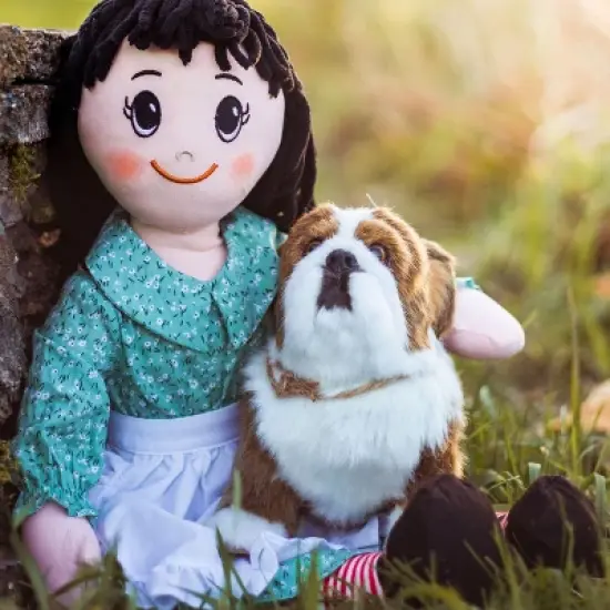 The Queen's Treasures 18" Doll 2 Pc Little House on The Prairie Pet Accessory Set image {6}