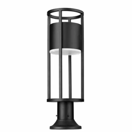 Z-Lite Luca 1 - Light Lantern in  Black image {1}