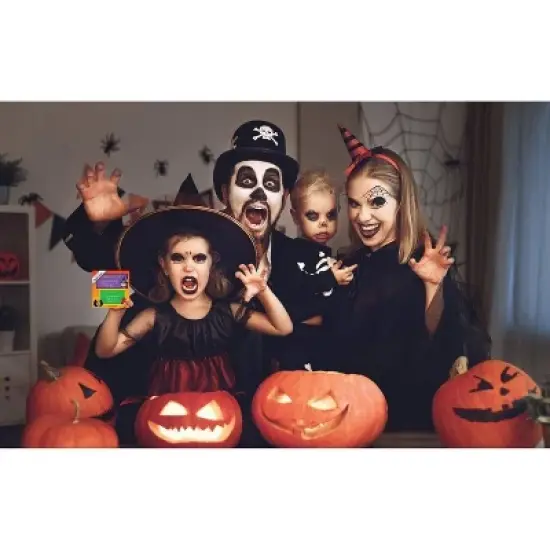 MyWish4U Back to School 2pk Kids' Lunch Box Notes, Animal Facts and Sillies with Halloween Facts and Funnies - 151 notes image {6}