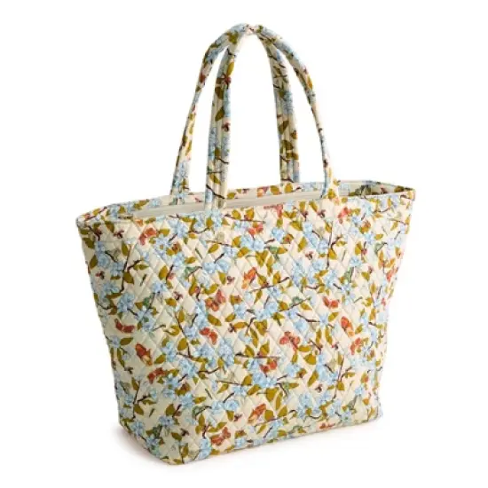 Vera Bradley Women's Outlet Cotton Travel Tote Bag image {3}