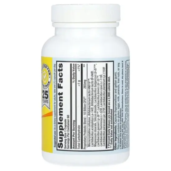 Nutrition Now PB 8&trade;, 10 Billion, 60 Capsules image {1}