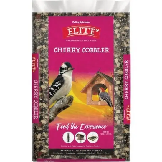 Valley Splendor Elite 10 Lb. Cherry Cobbler Premium Wild Bird Food image {1}