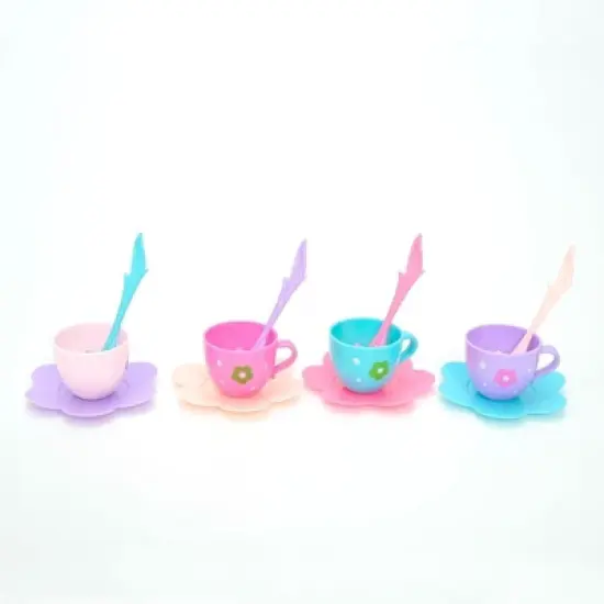 Insten 21 Pieces Tea Party Playset, Pretend Food Toys for Children & Kids image {1}